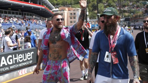 McGregor joined by Premier League stars as A-listers flock to glitzy Monaco GP