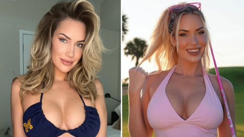 TWIN PEAKS Paige Spiranac makes cheeky joke about how Las Vegas Sphere should be upgraded as fans hail her for having ‘big ideas’