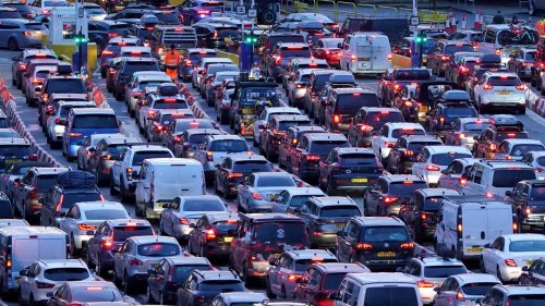 ROAD RAGE Good Friday carnage kicks off with bumper-to-bumper traffic & train lines SHUT as 1,000s risk Easter breaks ruined