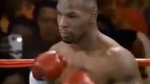 Does this 1995 Tyson fight 'prove' time travel as ‘iPhone’ seen in crowd?