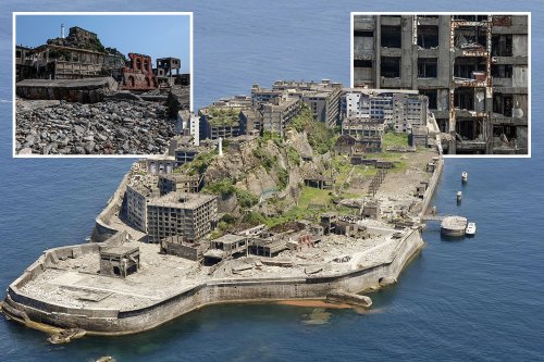 Inside eerie abandoned ‘ghost island’ with James Bond links… and a sinister past