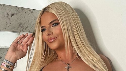 Boxing ring girl Apollonia Llewellyn risks Instagram ban as she bares all with X-rated busty display