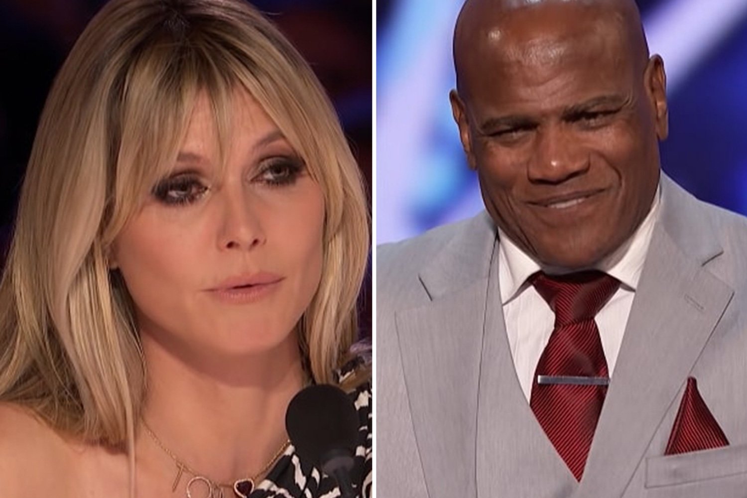 'POWERFUL' America’s Got Talent judge Heidi Klum breaks down in tears while listening to wrongly-incarcerated man sing on premiere