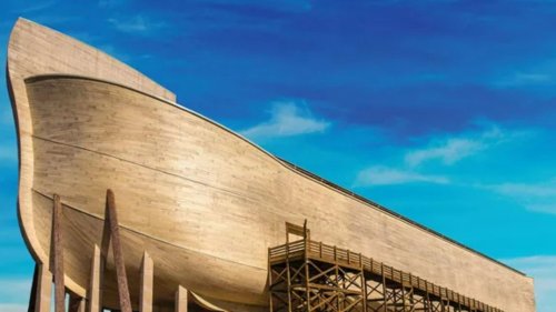 ARK YOU KIDDING? Inside gigantic replica NOAH’S ARK built to ‘Biblical specifications’ that cost $100MILLION and is full of dinosaurs
