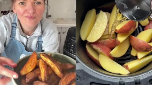 H2-WOW ‘Super crispy!’ Woman shares unusual hack to get perfect air fryer potato wedges – & it goes against all cooking advice