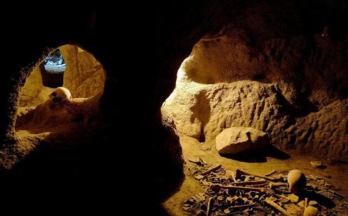 GOING UNDERGROUND Inside ancient underground city from Biblical times found packed with grisly remains in cave homes now OPEN to visitors