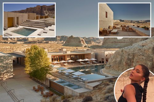 Inside Kylie Jenner's $5k a night luxury resort in Utah with a private spa, fire pit and panoramic canyon views