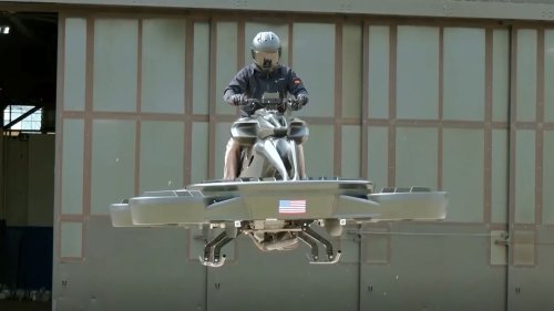 flying bike in real life