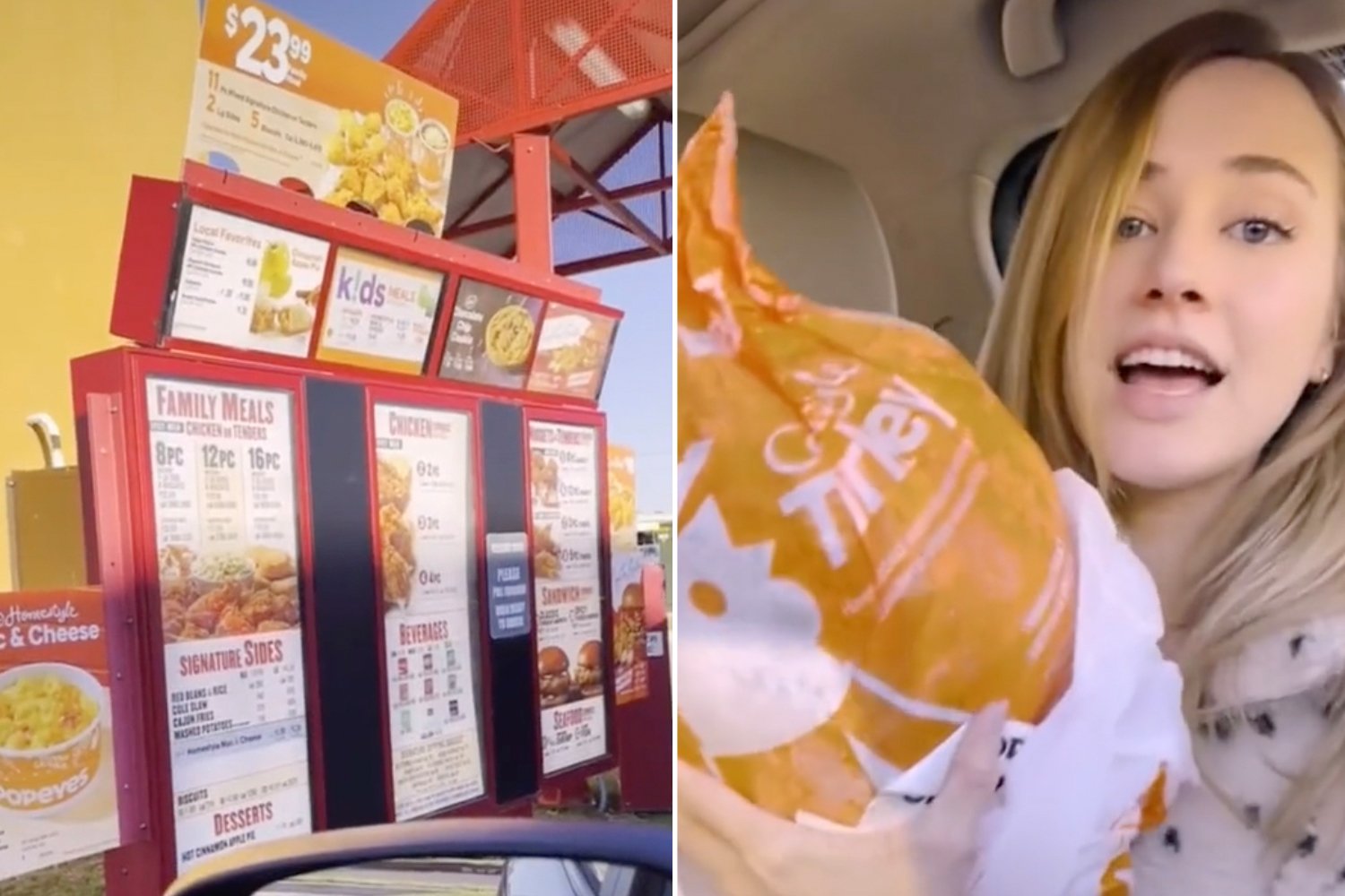Popeyes' customer reveals you can get a whole turkey in the drive-thru - here's how