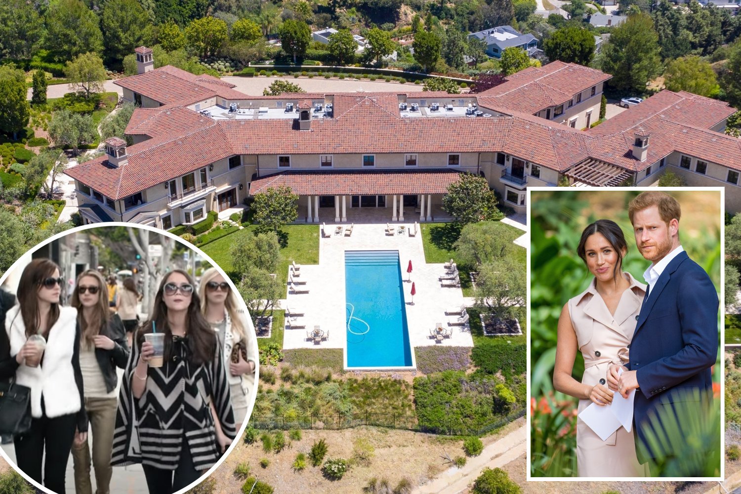 RICH PICKINGS Meghan and Harry’s luxury ‘Beverly Hills estate’ once targeted by notorious ‘Bling Ring’ burglars, neighbor says