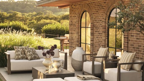 OPULENT OUTDOOR Your yard will scream ‘quiet luxury’ with my outdoor furniture must-haves – and don’t forget the ‘final muted’ touch