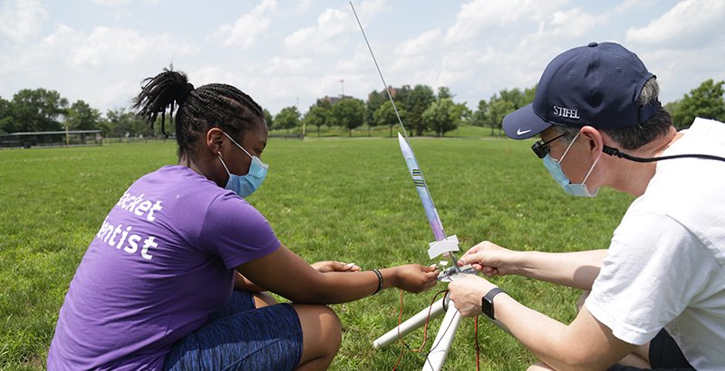 Rocket Science Made Accessible to Boston Girls in Summer Hybrid Program