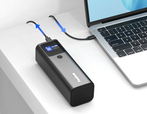 This Premium Power Bank is Specially Made To Charge Laptops Outdoors! Currently $65