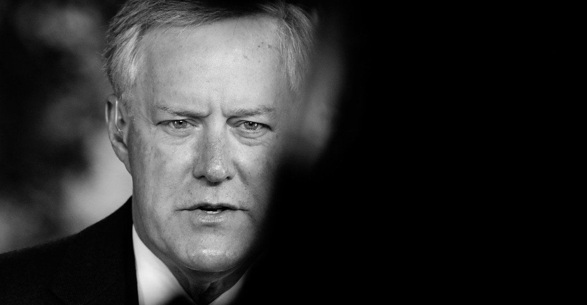 What Mark Meadows Is Learning the Hard Way