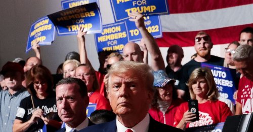 Trump Didn’t Go to Michigan to Support Autoworkers
