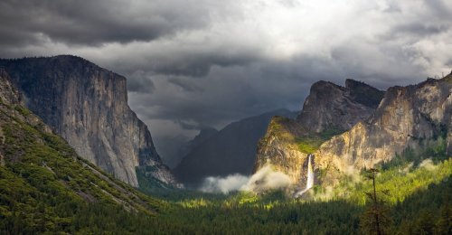 Yosemite National Park, Closed on Its 123rd Birthday