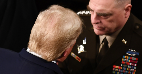 Trump Floats the Idea of Executing Joint Chiefs Chairman Milley