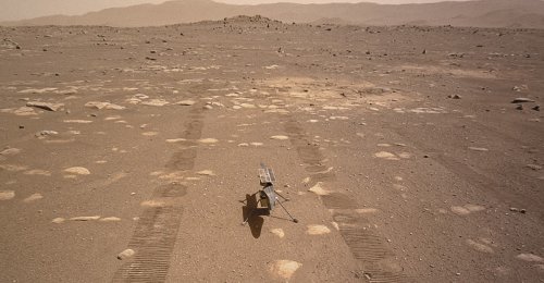 No, You’re Crying About a Helicopter on Mars