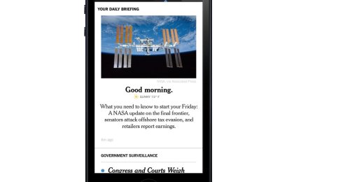 The New York Times’s New App Tries to One-Up Facebook