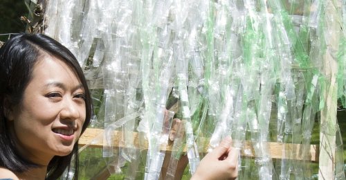 A Second Life for Wasted Soda Bottles: High-Tech Roofing