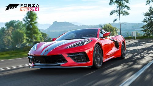 C8 Corvette featured in Forza Horizon 4