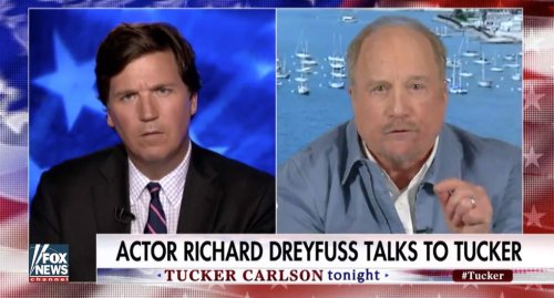 See the astonishing reason actor Richard Dreyfuss left Tucker Carlson absolutely speechless | Blaze Media