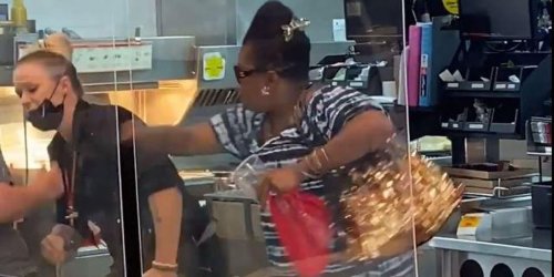 Video shows woman beating McDonald's employees allegedly over refusal to mix slushie flavors | Blaze Media