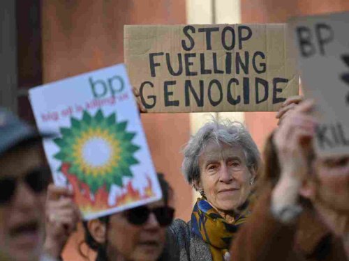 Shut down BP: it is complicit in Israel's genocide in Gaza
