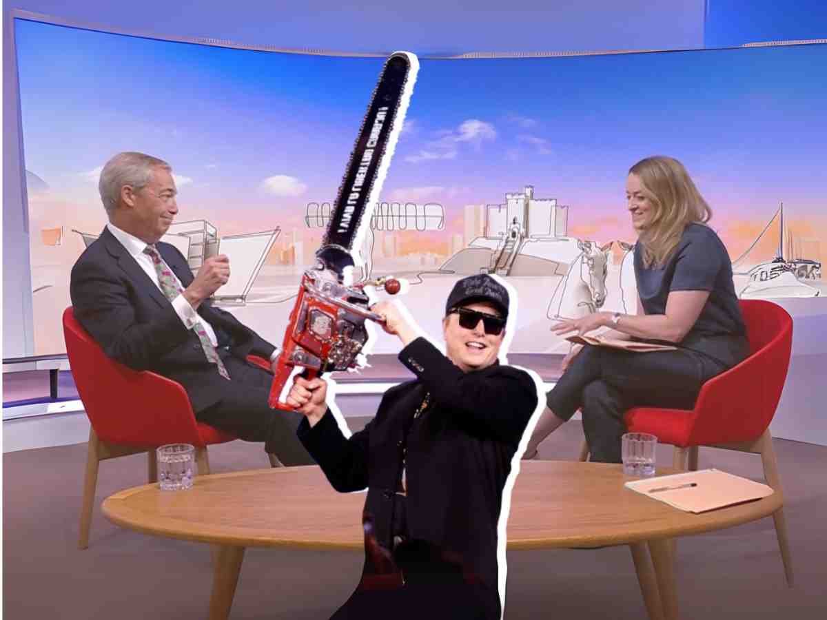 Trump fanatic Farage threatens UK councils with the Elon Musk DOGE treatment