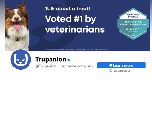 Trupanion Pays DVM360 for “#1 in America Chosen by Vets” Badge For Second Year In A Row