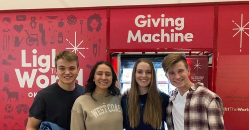 See how much people generously donated at Giving Machines for #LightTheWorld in 2021