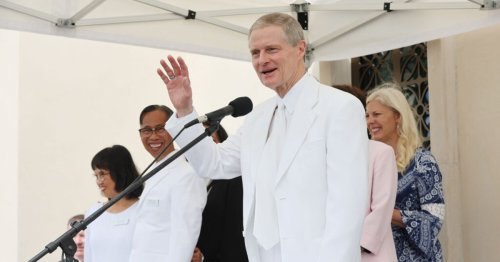 Elder Bednar dedicates first temple in Guam, asking members to 'connect Jesus Christ with the temple'