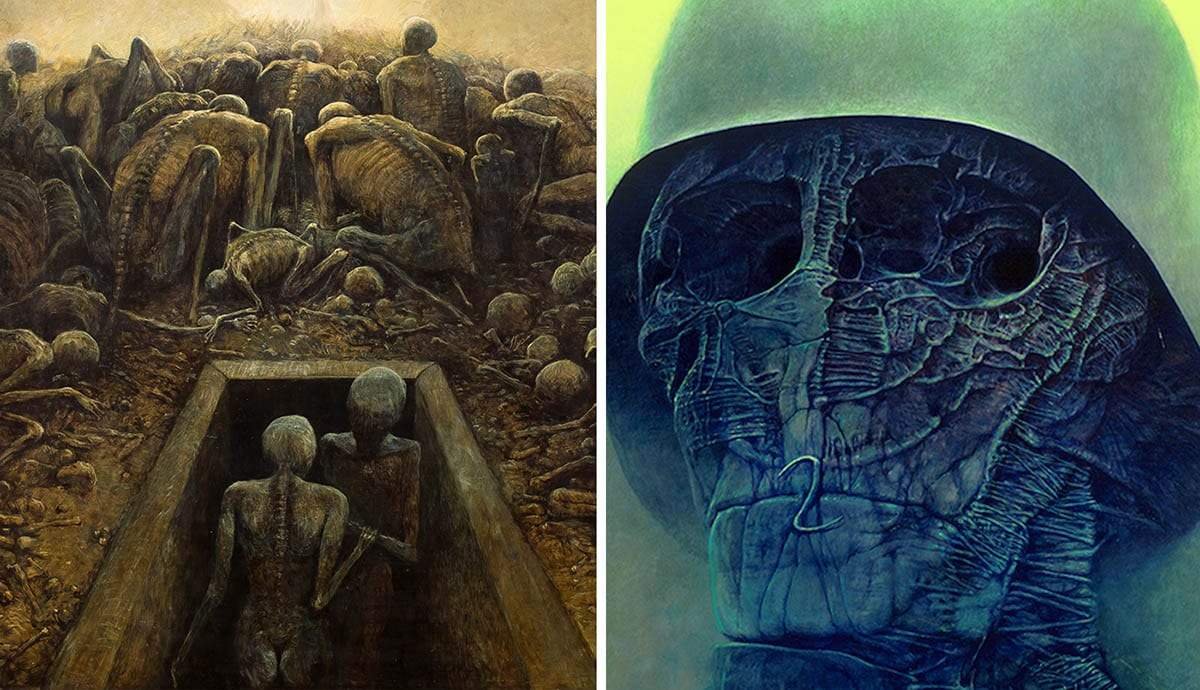 Zdzislaw Beksinski: The Dystopian Surrealist Painter You Should Know