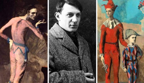 What Did Picasso Paint During His Early Rose Period?