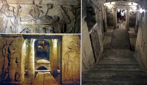 The Catacombs of Kom El Shoqafa: Ancient Egypt’s Hidden History