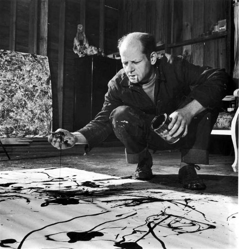Jackson Pollock's Famous Drip Paintings