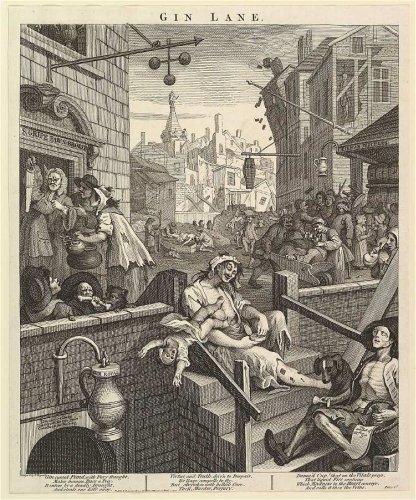 What Was the Shocking London Gin Craze?