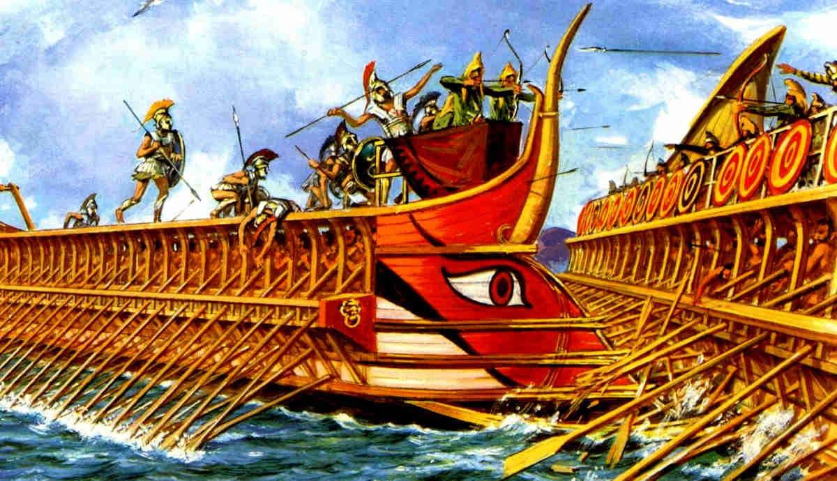 Battle of Artemisium: The Greek Fleet vs. The Persian Empire