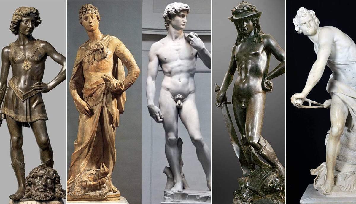 David: A Comparison of 5 Sculptures