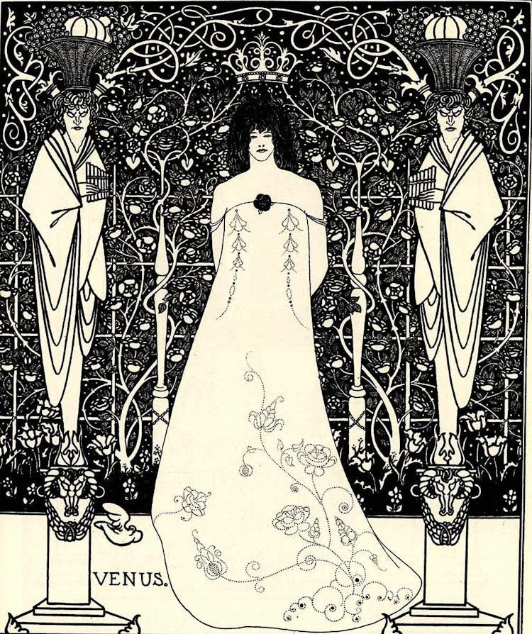 Explore The Strange And Erotic Art Nouveau Of Aubrey Beardsley Flipboard