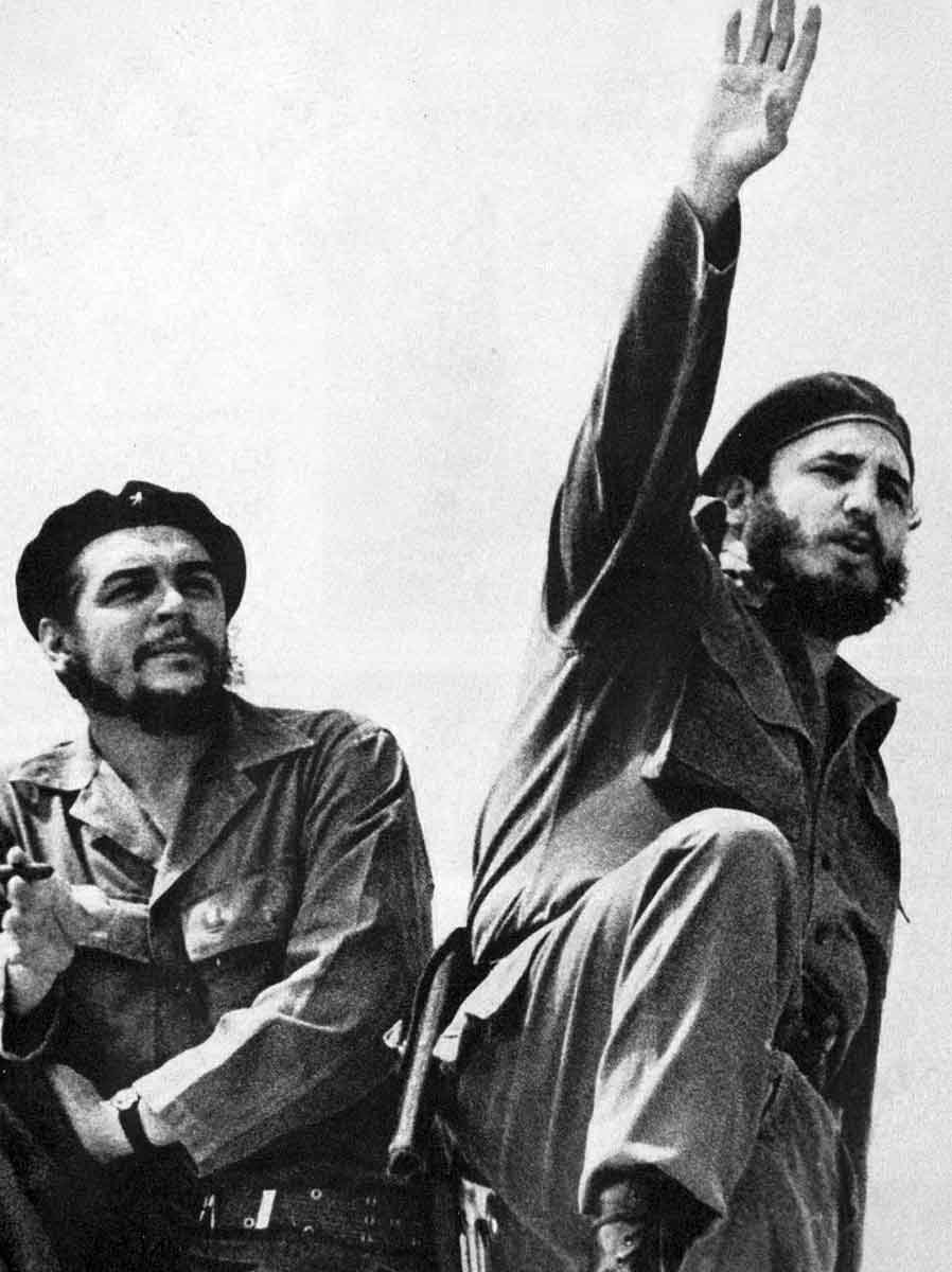 Che Guevara And Fidel Castro 