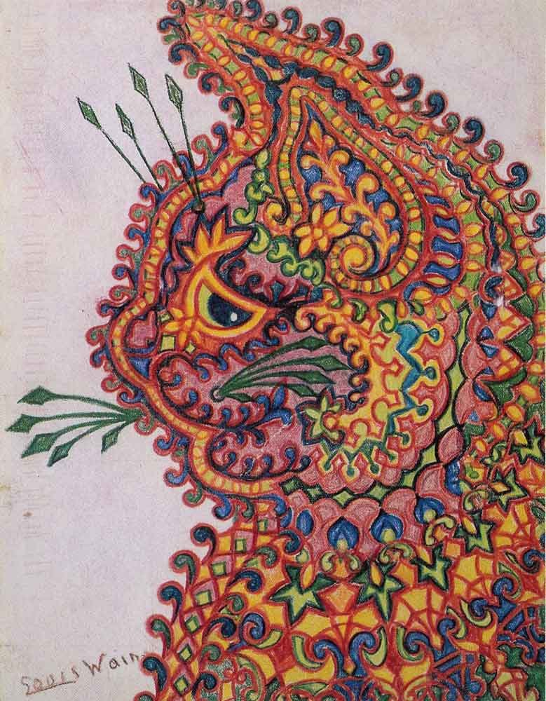 Louis Wain and His Cat Paintings