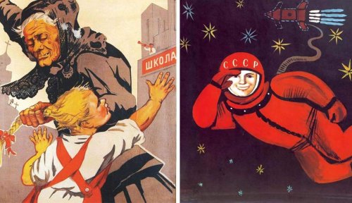 Anti-Religious Soviet Propaganda in 5 Posters