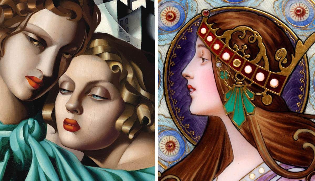 What Is the Difference Between Art Nouveau and Art Deco?