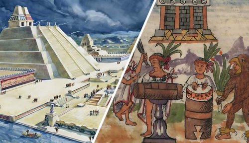 The Glories of the Aztec Empire under Montezuma