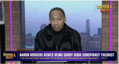 Stephen A. Smith asks ‘where’s the proof?’ on CNN’s Aaron Rodgers-Sandy Hook report