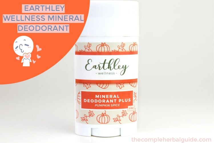 Review: EARTHLEY WELLNESS MINERAL DEODORANT – SWEAT LESS. LIVE HEALTHIER.