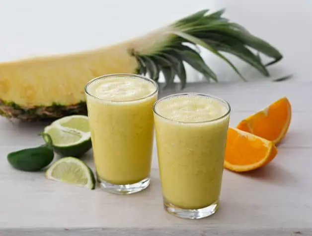 Pineapple with a Kick Recharge Smoothie