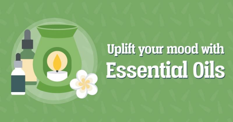 Uplift Your Mood with Essential Oils {Including Infographic}