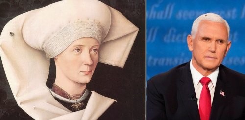 Mike Pence's fly: From Renaissance portraits to Salvador Dalí, artists used flies to make a point about appearances
